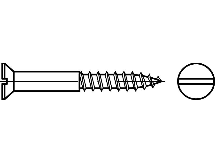 DIN 97 / PN 82503 Gömme başlı