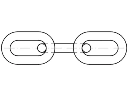 DIN 766 teknik zincir